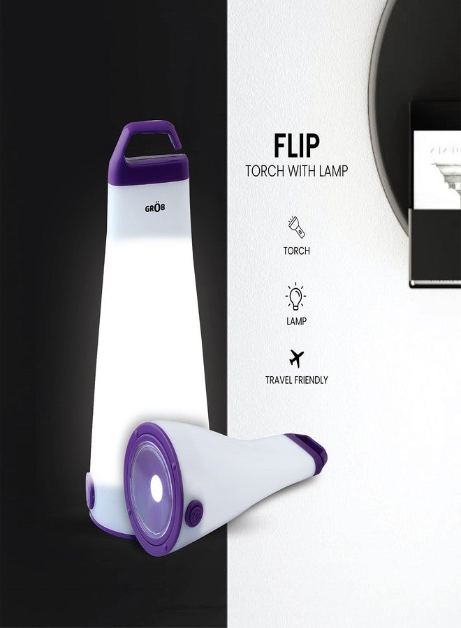 GROB Plastic Flip Torch with Lamp | Smart Living Product - Image 4